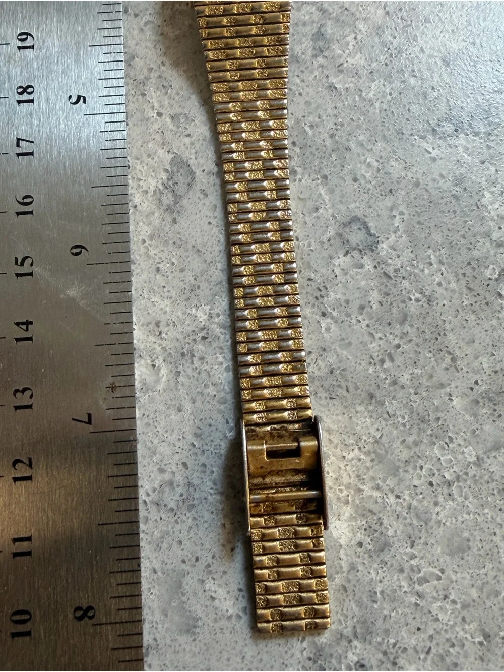 Pierre Cardin Gold-Tone Men’s Square Dial Bracelet Watch